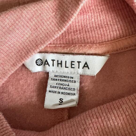 Athlete Pink Heather Apollo Crewneck Sweatshirt Size S - Picture 9 of 13